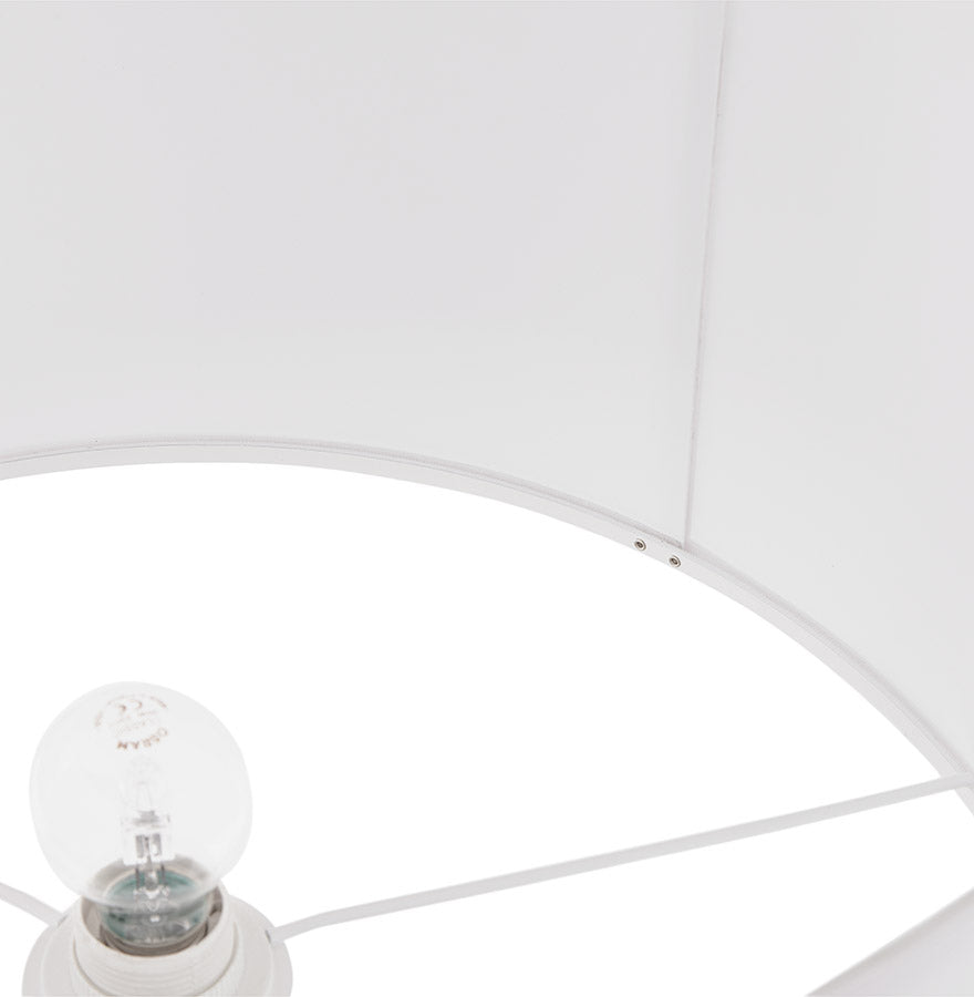 Vloerlamp WINONA - wit - kunststof