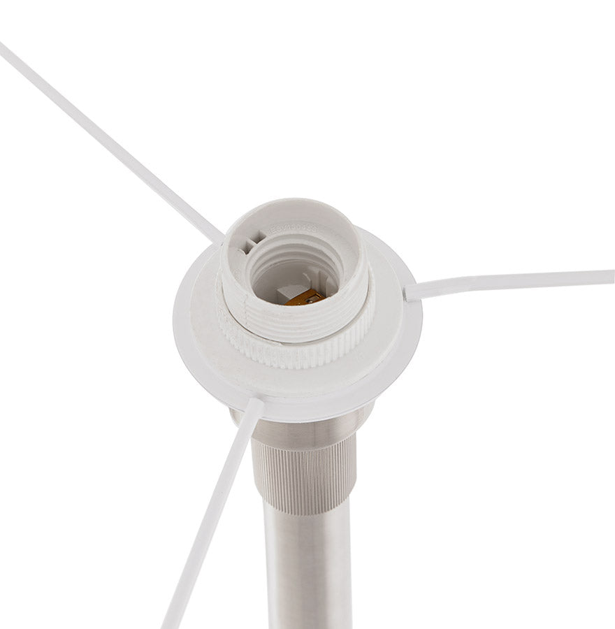 Vloerlamp WINONA - wit - kunststof