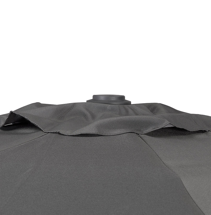 Parasol RAYO - donkergrijs - stof