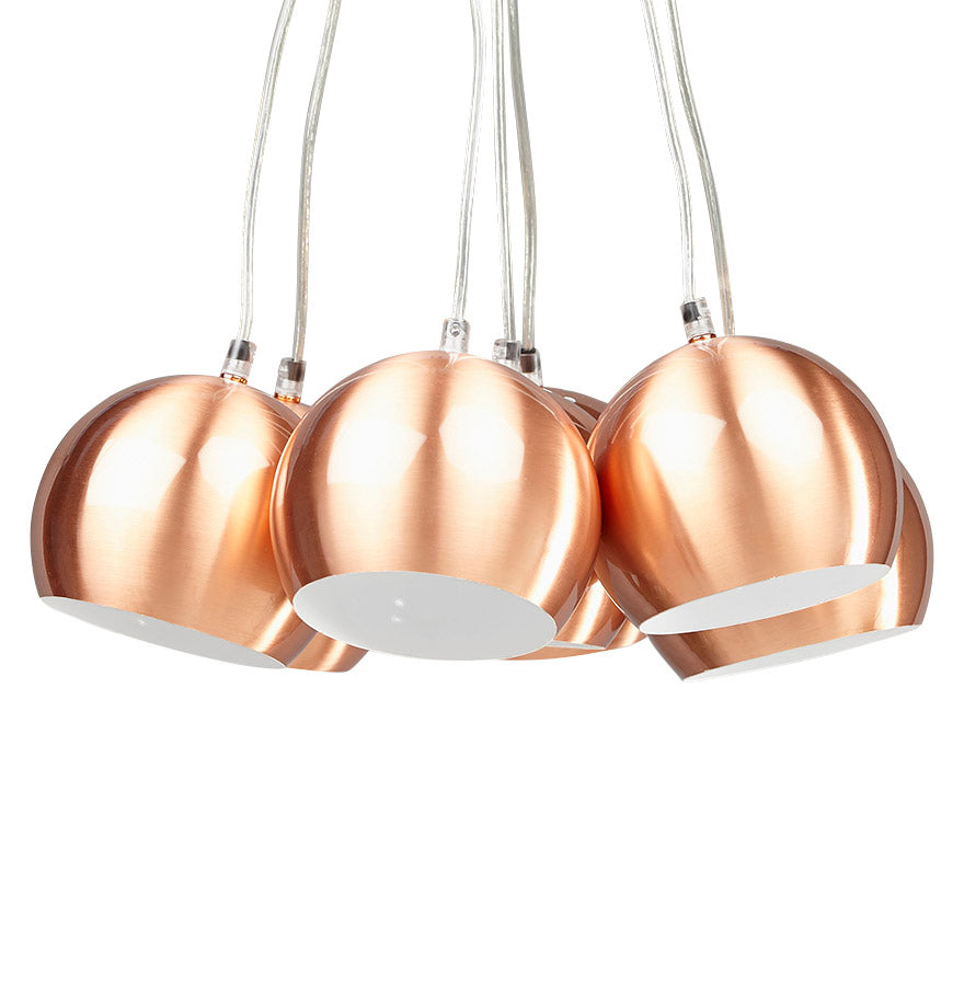 Hanglamp SKAL - koper - metaal
