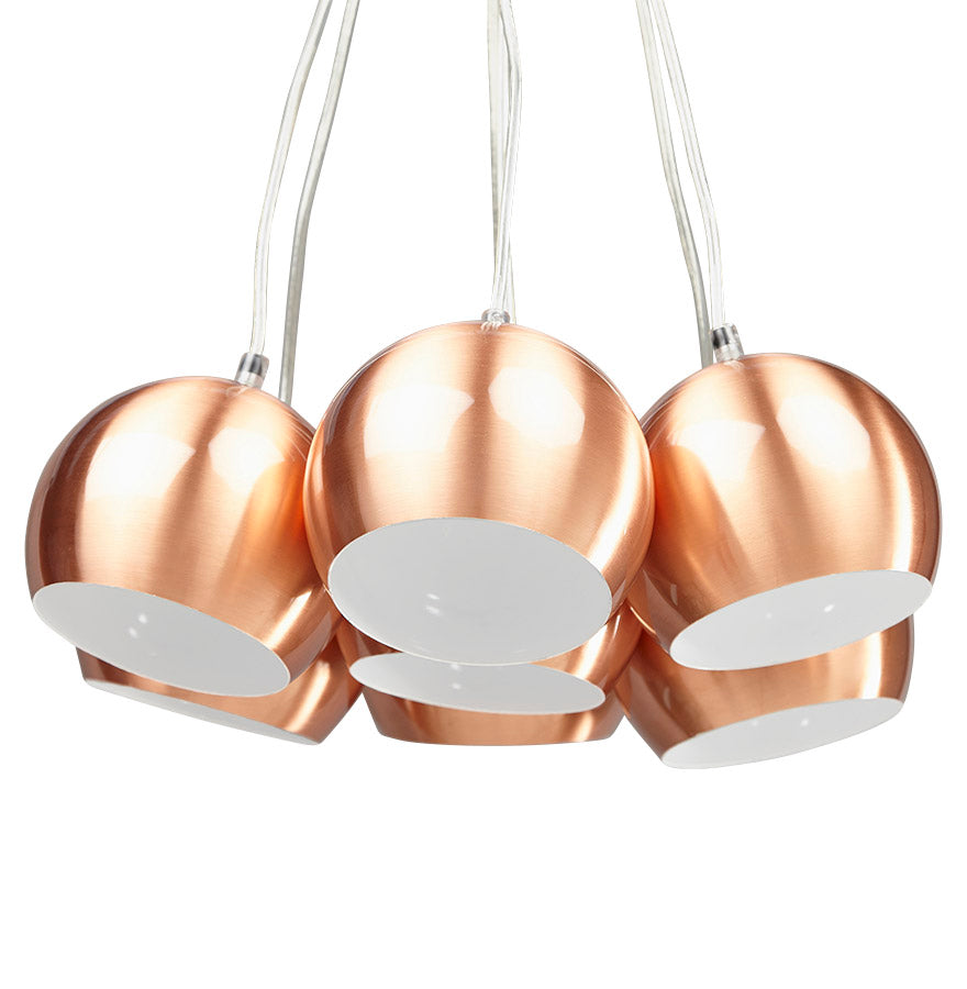 Hanglamp SKAL - koper - metaal