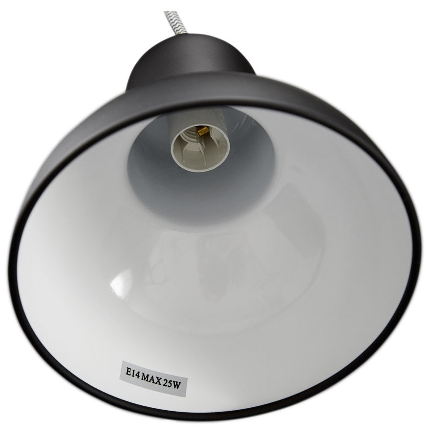 Hanglamp PENGAN - zwart - metaal