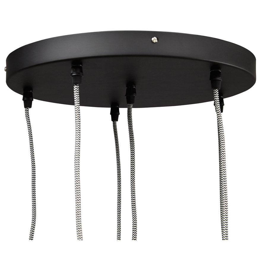Hanglamp PENGAN - zwart - metaal