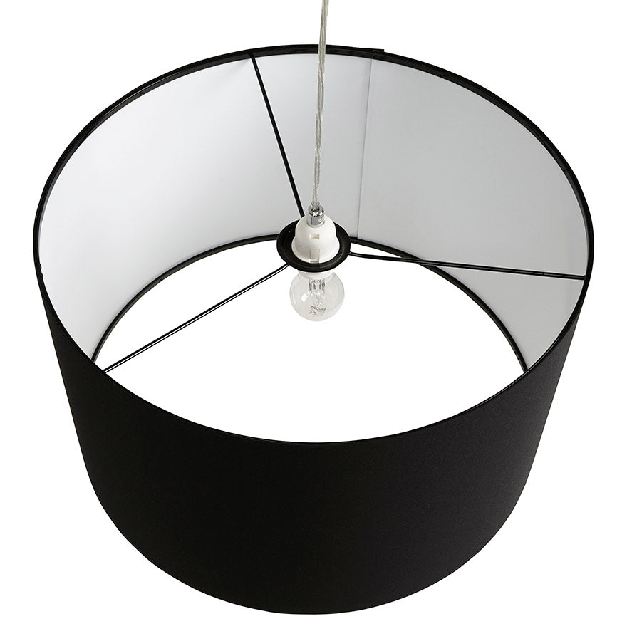 Hanglamp SAYA - zwart - kunststof