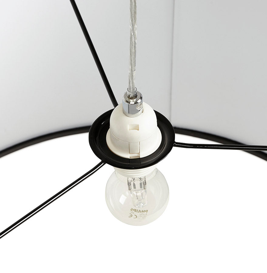 Hanglamp SAYA - zwart - kunststof