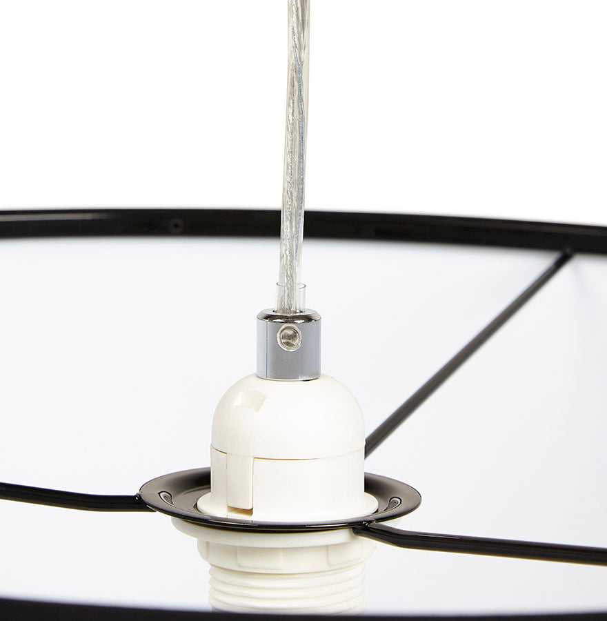 Hanglamp SAYA - zwart - kunststof