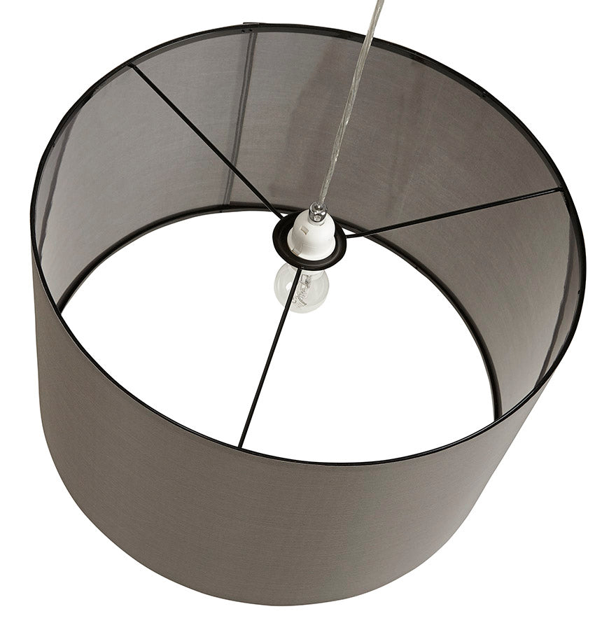 Hanglamp SAYA - grijs - kunststof
