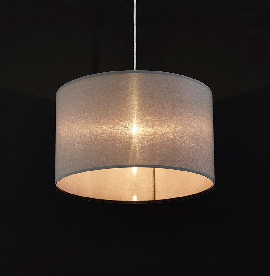 Hanglamp SAYA - grijs - kunststof