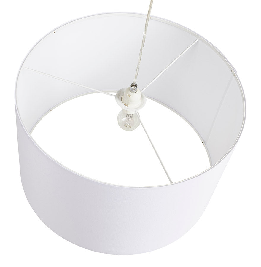 Hanglamp SAYA - wit - kunststof