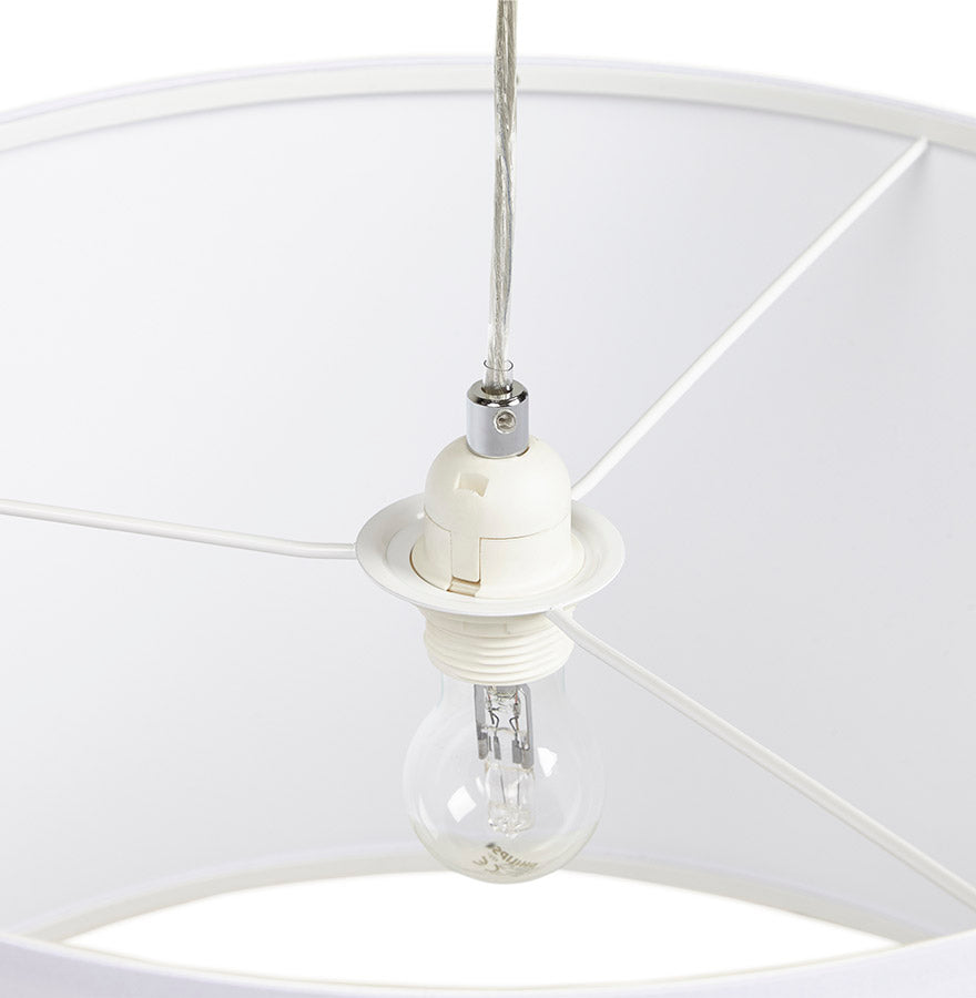 Hanglamp SAYA - wit - kunststof