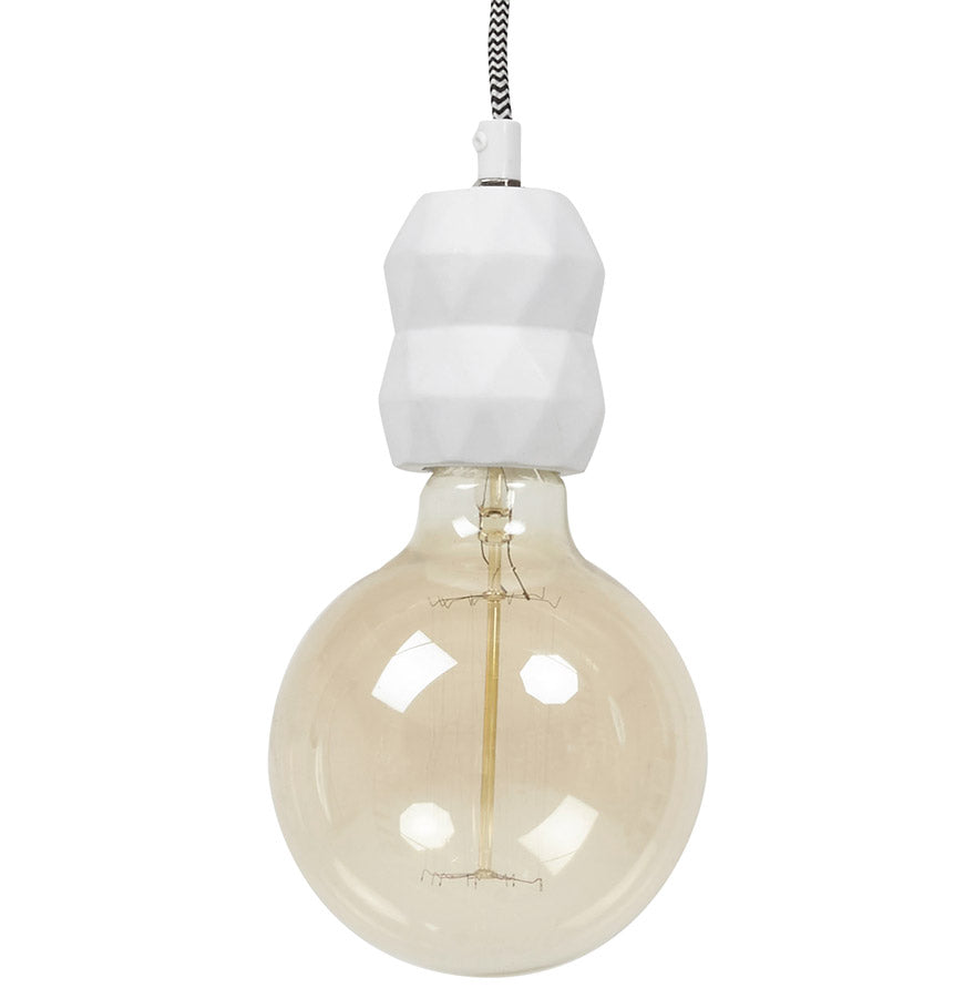 Hanglamp ATUPA - wit - metaal