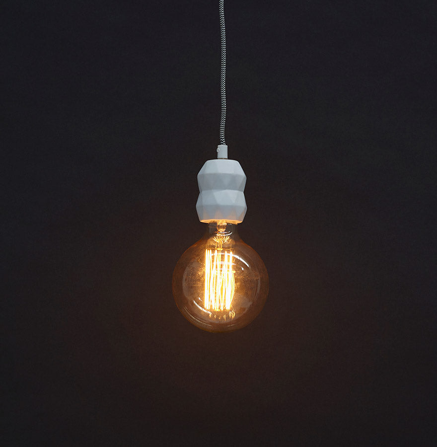 Hanglamp ATUPA - wit - metaal