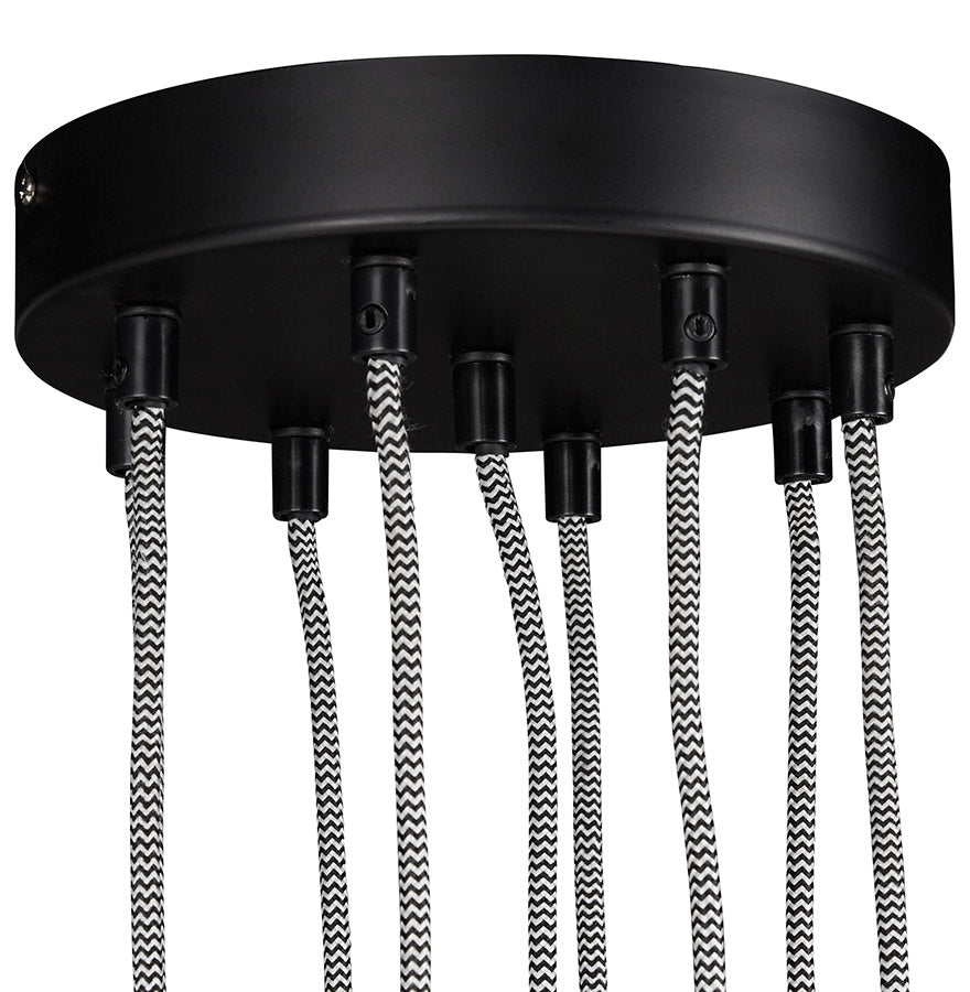Hanglamp UTOPIA - zwart - metaal