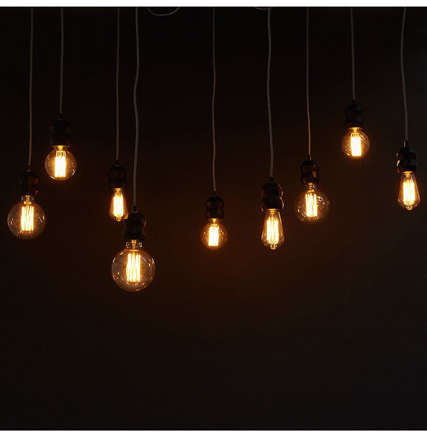 Hanglamp UTOPIA - zwart - metaal