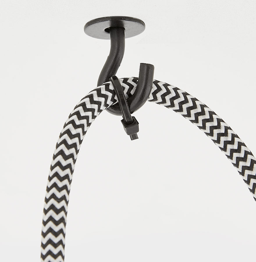 Hanglamp UTOPIA - zwart - metaal