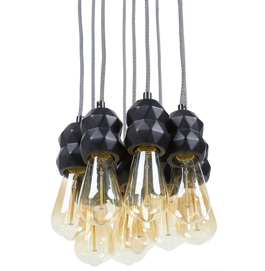 Hanglamp UTOPIA - zwart - metaal