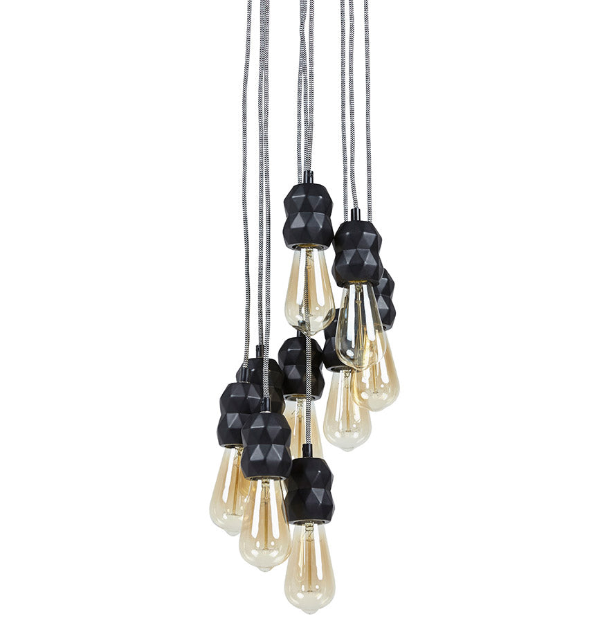Hanglamp UTOPIA - zwart - metaal