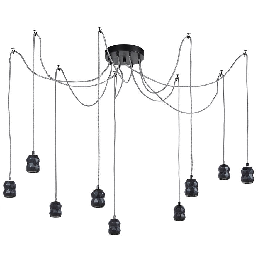 Hanglamp UTOPIA - zwart - metaal