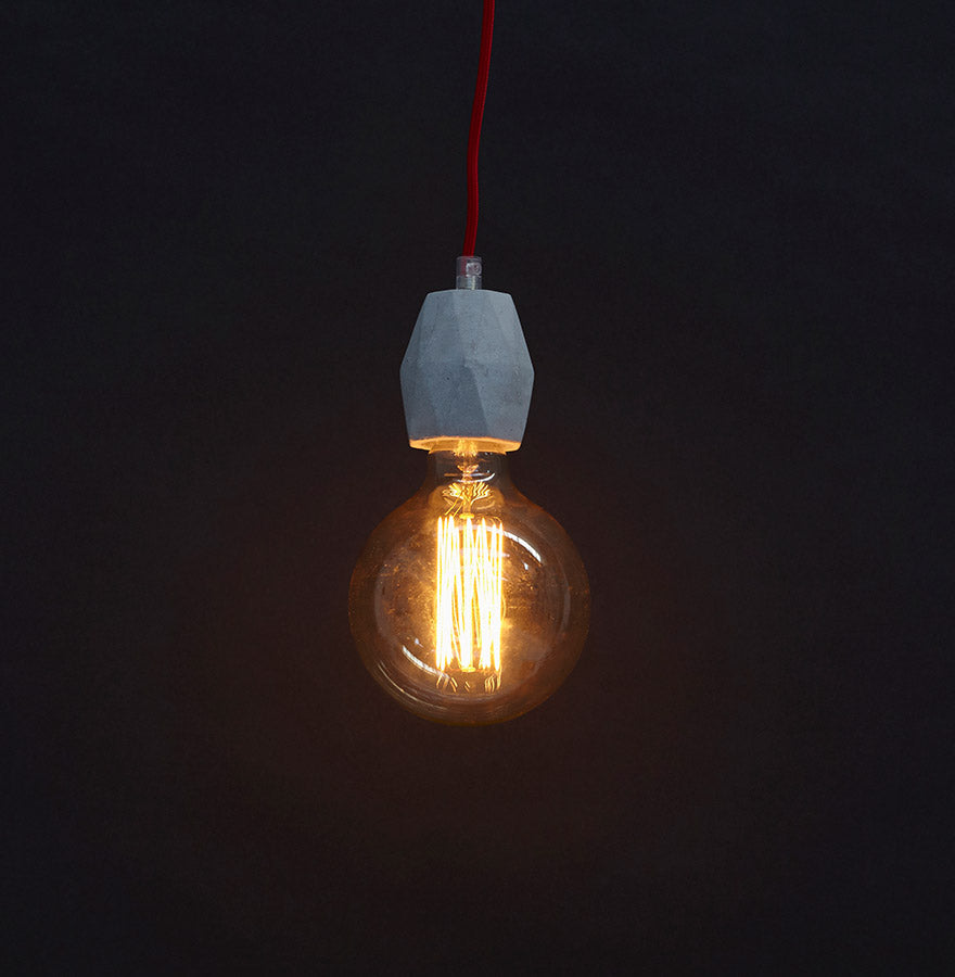 Hanglamp ATUPAKA - grijs- metaal