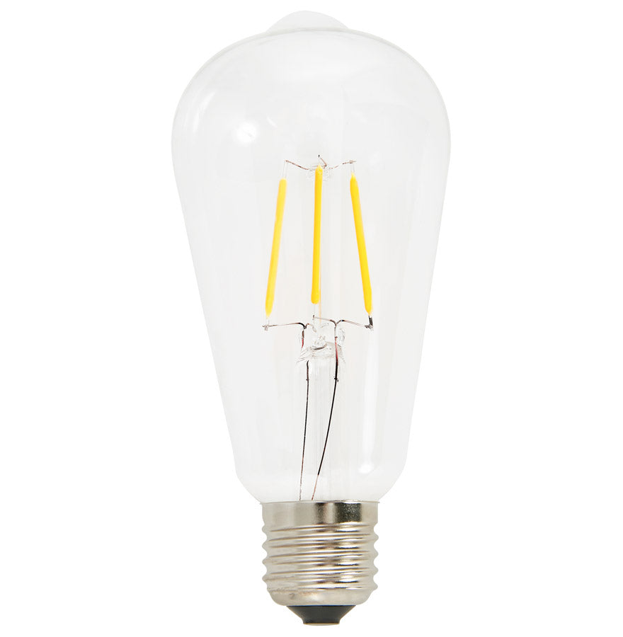 Gloeilamp BULBO LED - transparant - glas