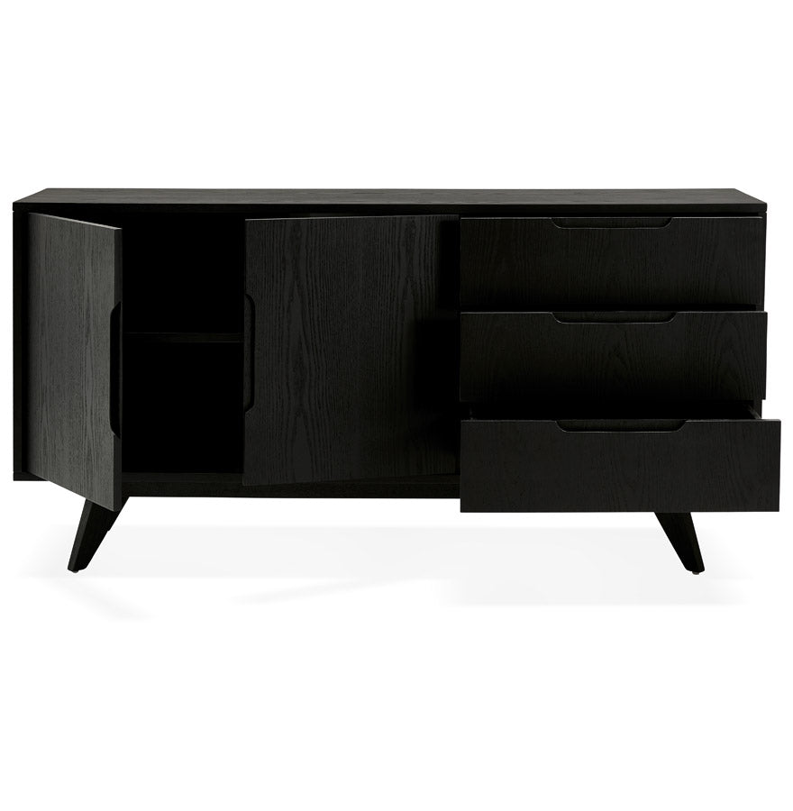 Dressoir TRAA - zwart - hout