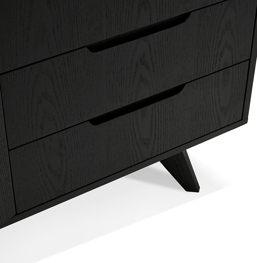 Dressoir TRAA - zwart - hout