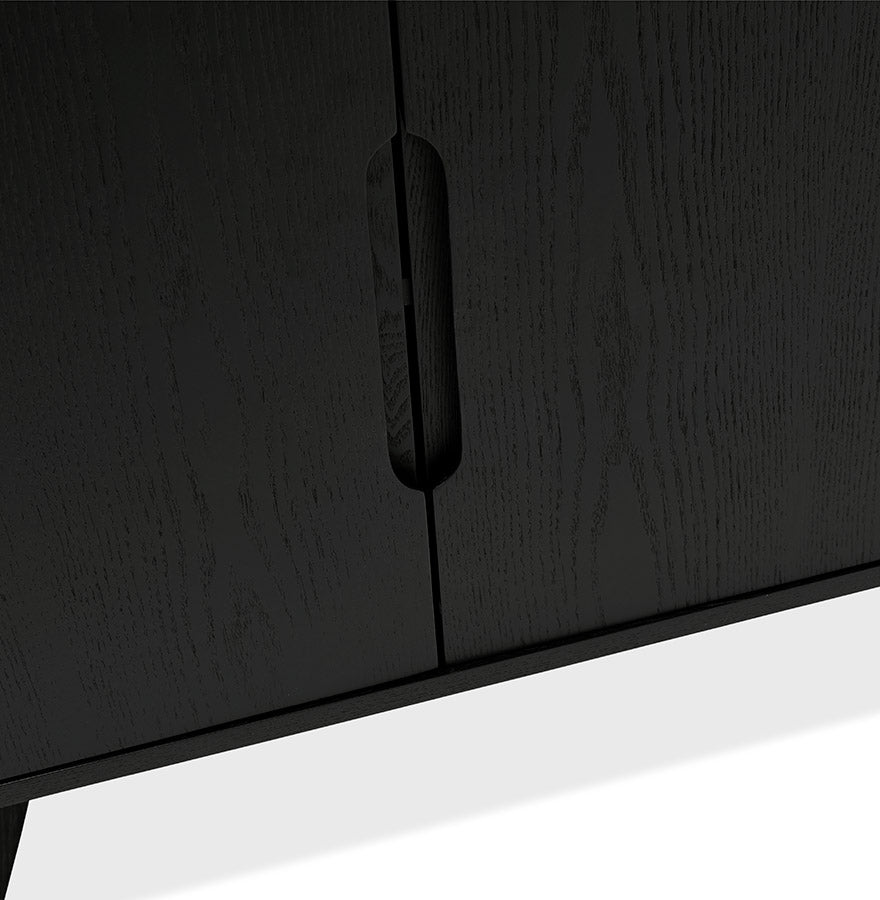 Dressoir TRAA - zwart - hout