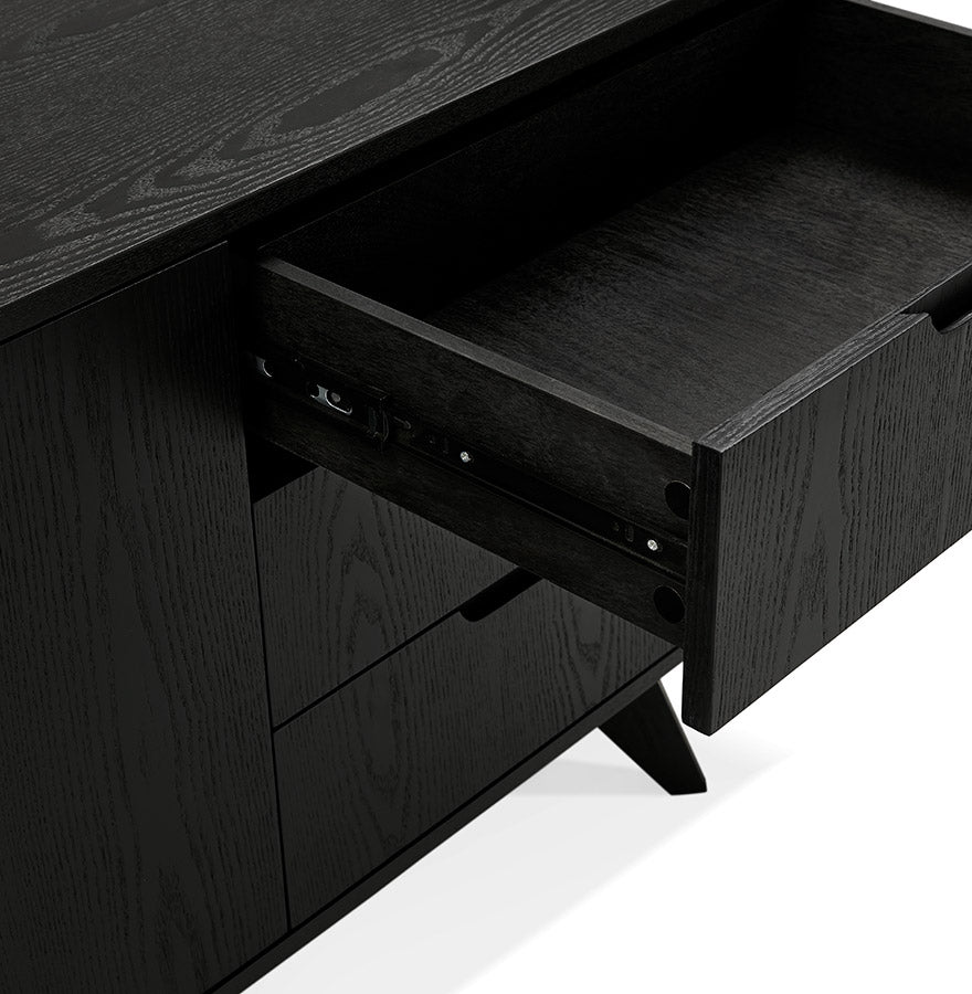 Dressoir TRAA - zwart - hout