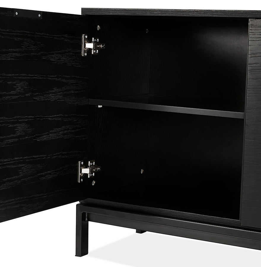 Dressoir STADA - zwart - hout