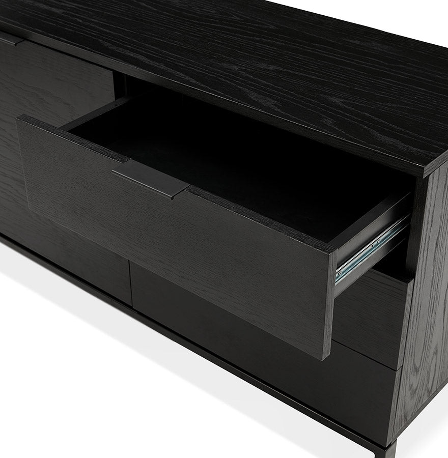 Dressoir STADA - zwart - hout