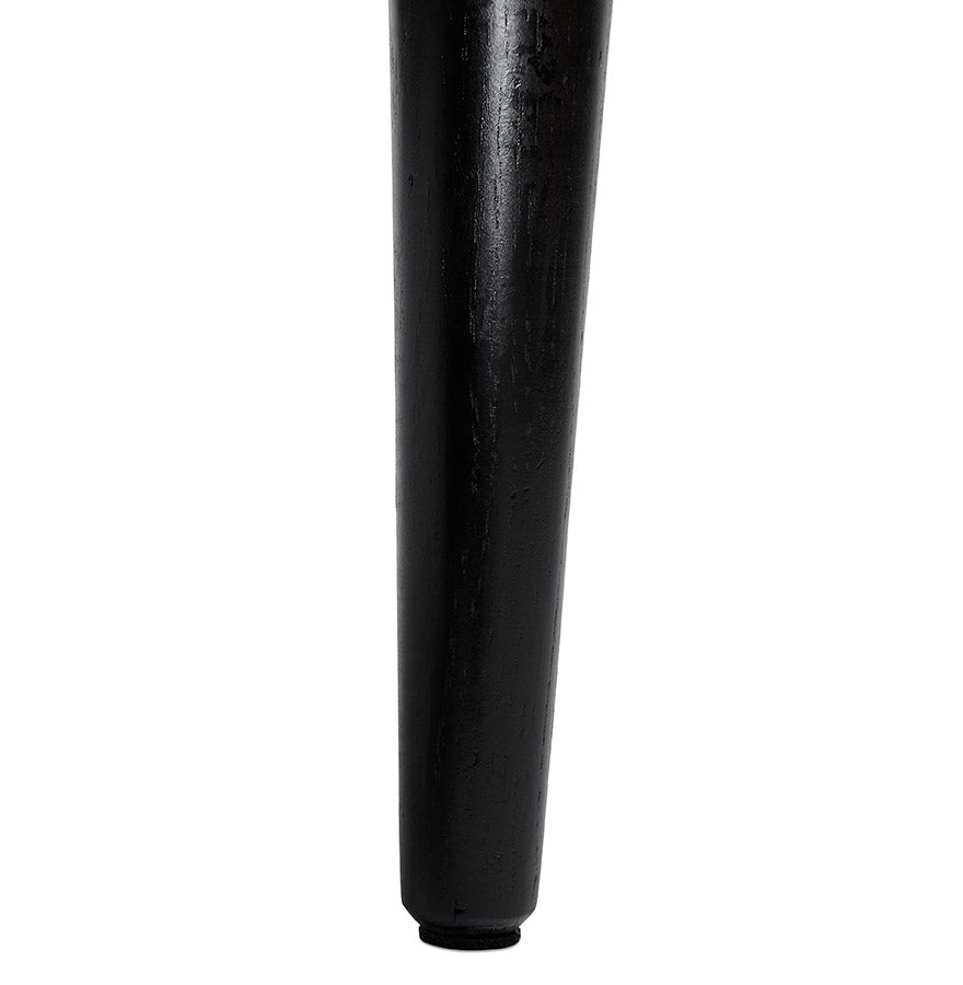 Opbergmeubel legplanken BRETO - zwart - hout