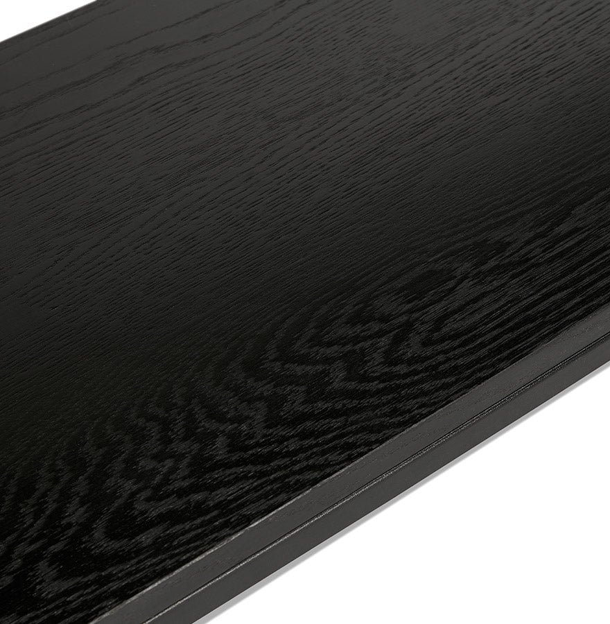 Opbergmeubel legplanken ESTANTE - zwart - hout