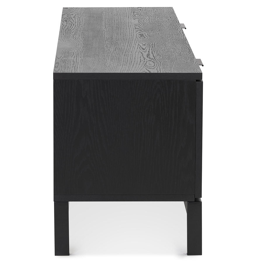 Tv Meubel KINEJO - zwart - hout