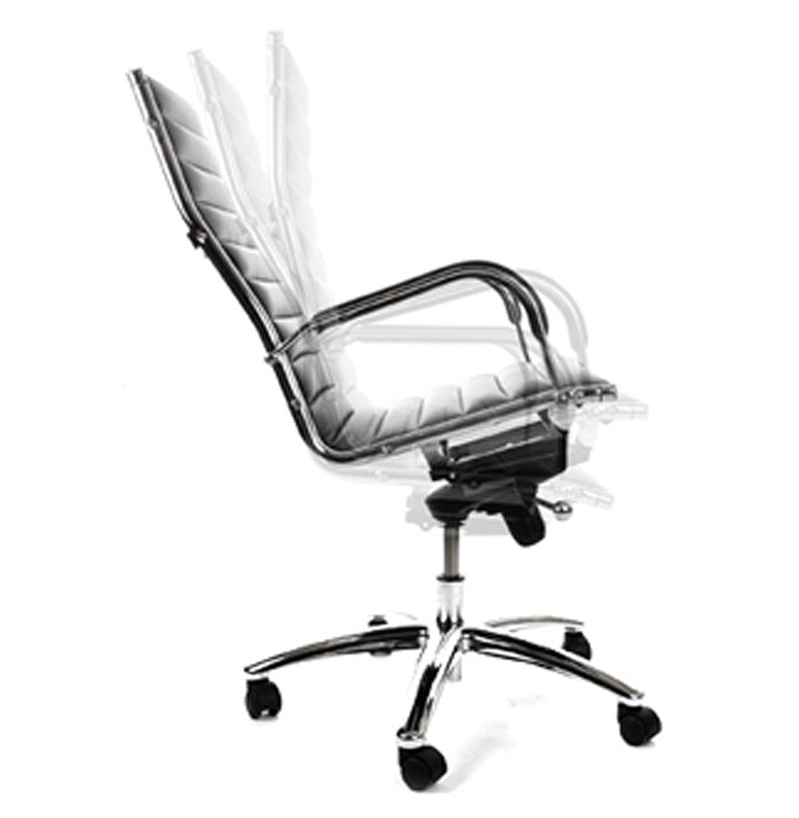 Bureaustoel TORINO - zwart - kunstleer
