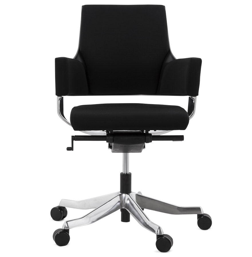 Bureaustoel RAY - zwart - stof