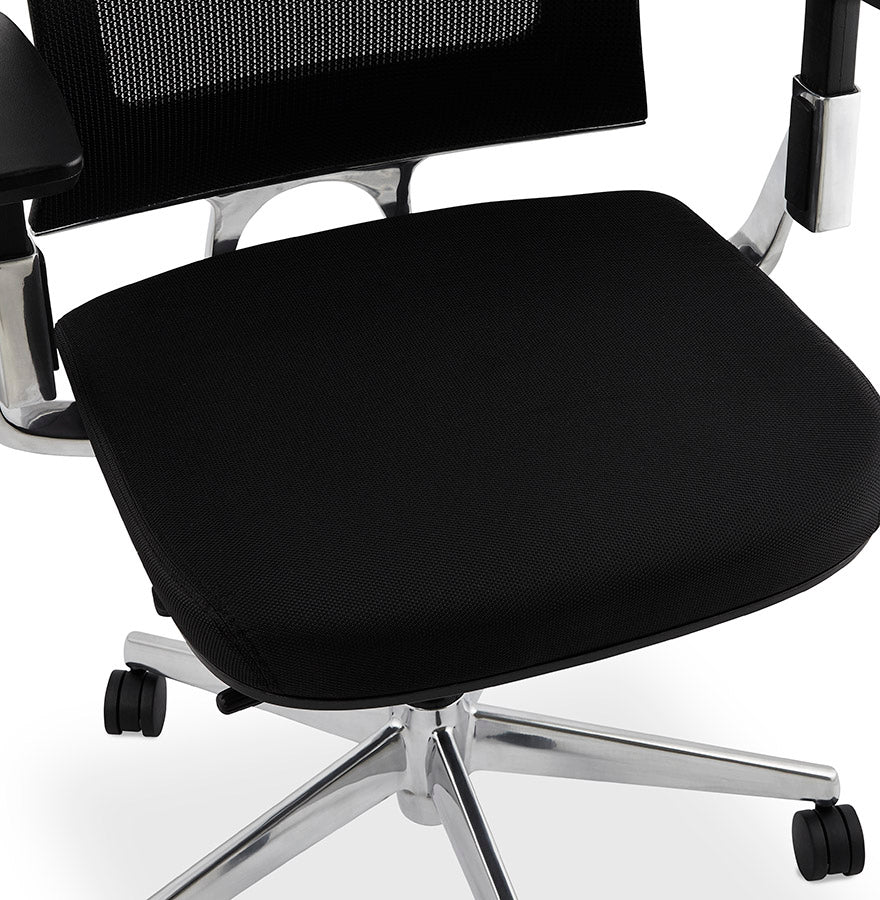 Bureaustoel TEPPER - zwart - stof