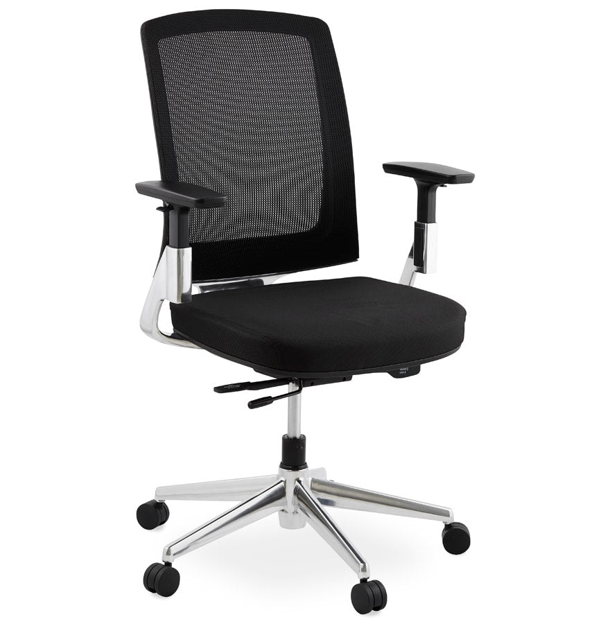 Bureaustoel TEPPER - zwart - stof