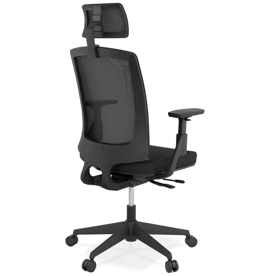 Bureaustoel OFFICE - zwart - stof