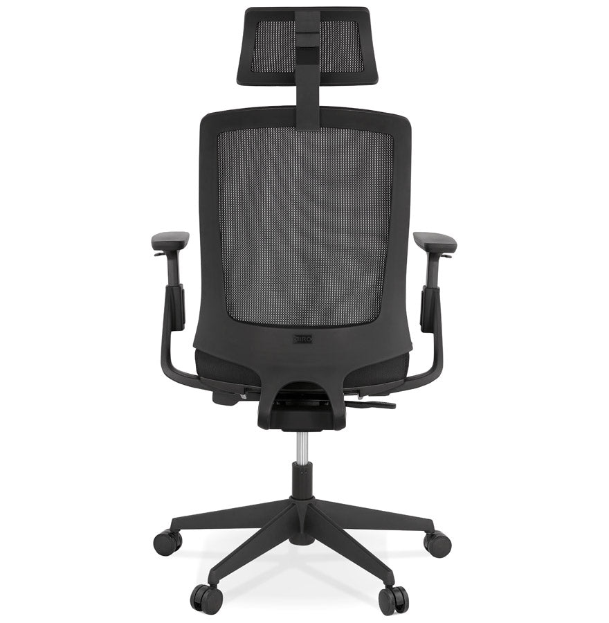 Bureaustoel OFFICE - zwart - stof
