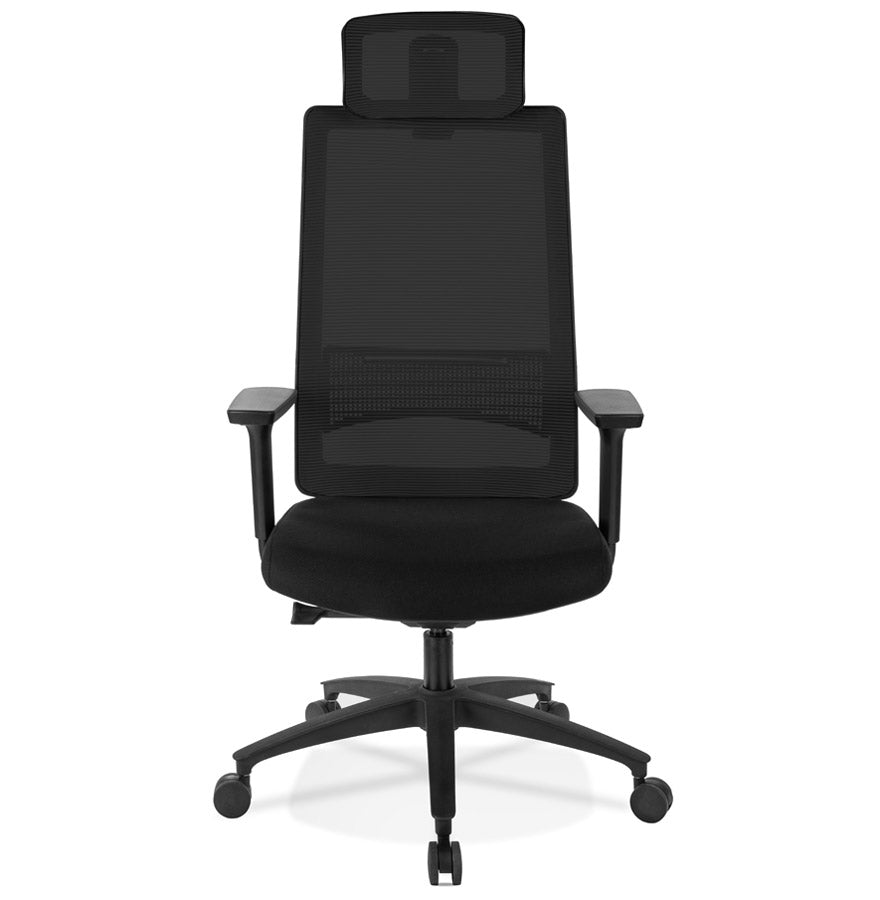 Bureaustoel YORK - zwart - stof