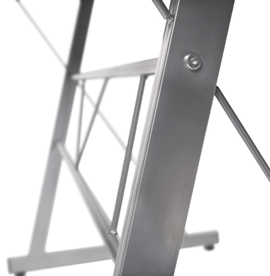 Bureau DELO - zwart - glas