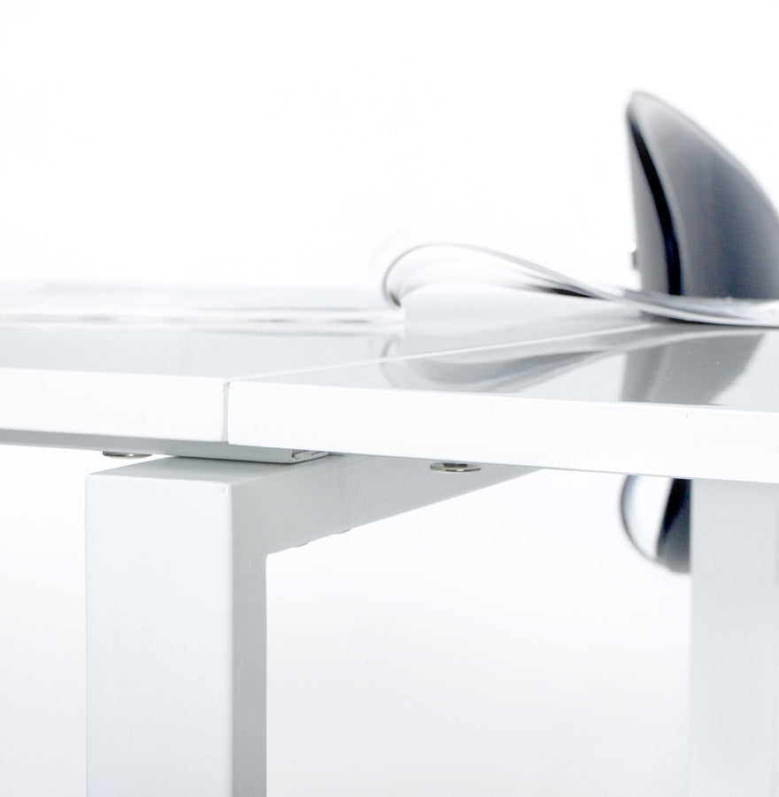 Bureau KUVO - wit - hout