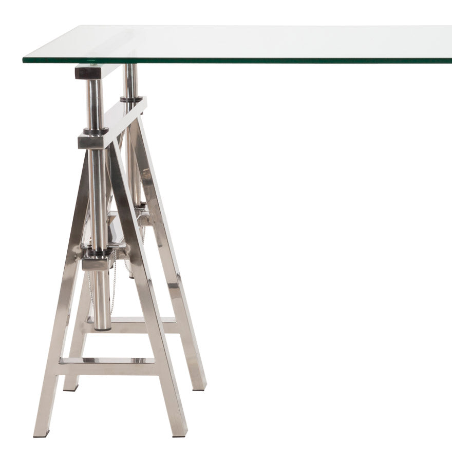 Bureau - transparant - glas