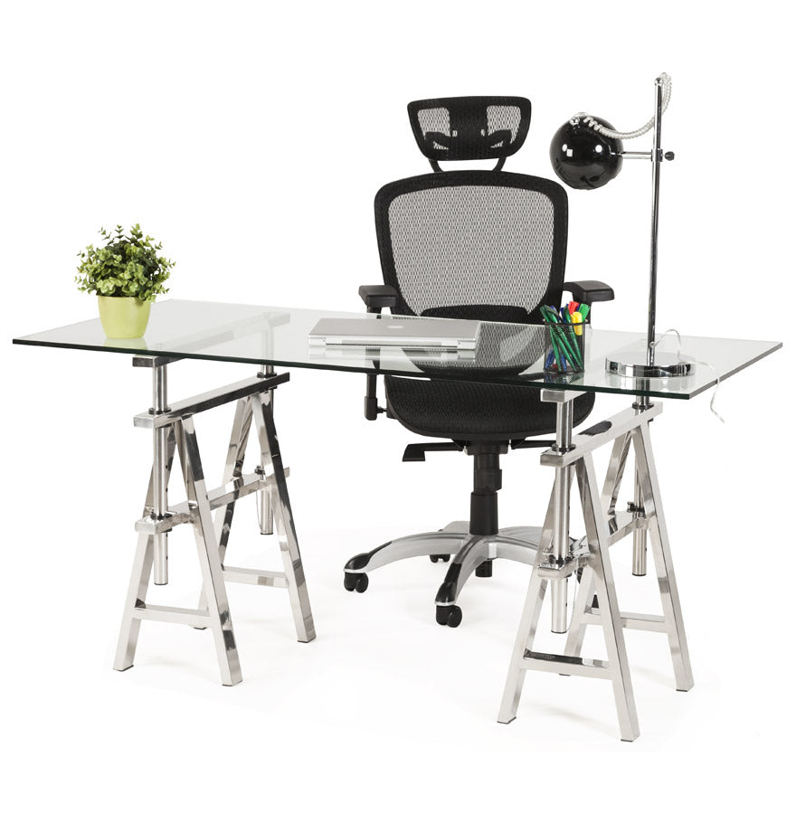 Bureau - transparant - glas