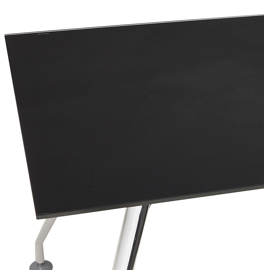 Bureau KRUSH - zwart - glas