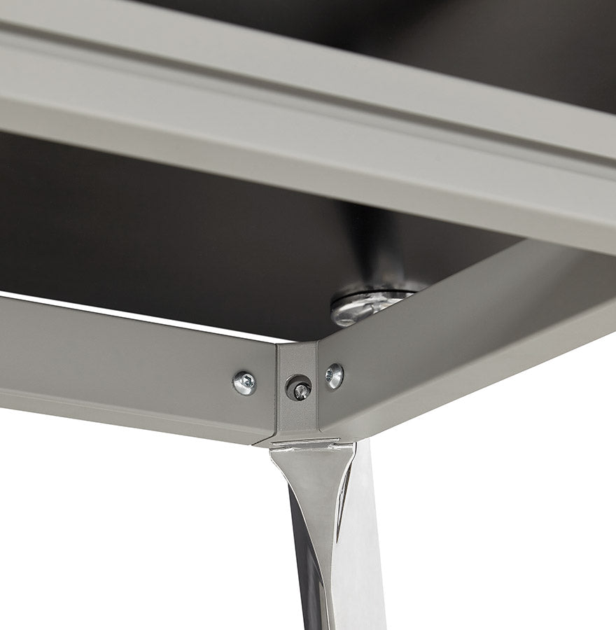 Bureau KRUSH - zwart - glas