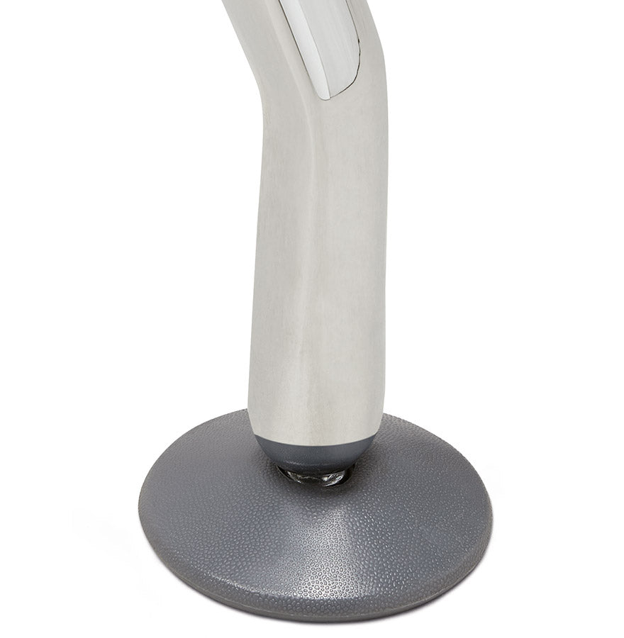 Bureau KRUSH - wit - glas
