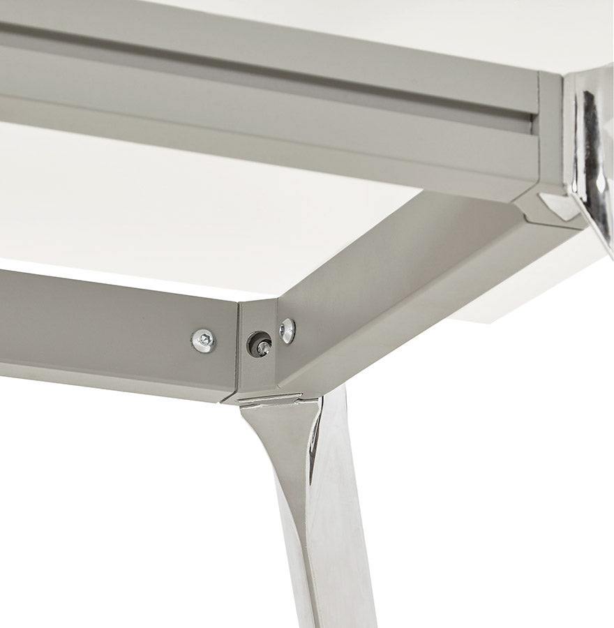 Bureau KRUSH - wit - hout