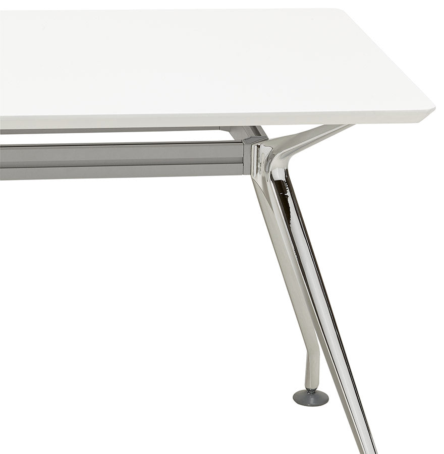 Bureau KRUSH - wit - hout