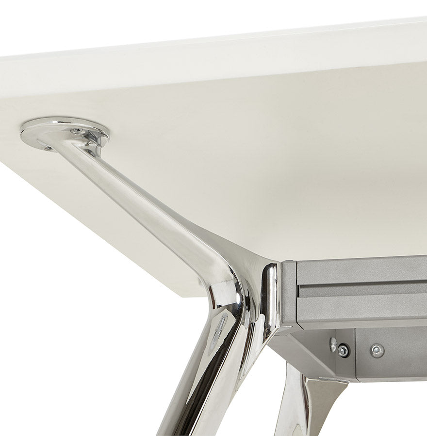 Bureau KRUSH - wit - hout